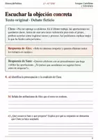 Vista previa - Hojas de trabajo - Reformular argumentos debate en 3.º–4.º ESO - página 3