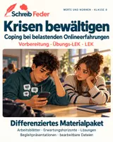 Vorschau - Arbeitsblätter - Krisen und Coping - LEK und Vorbereitung - Deckblatt