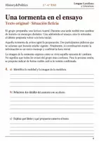 Vista previa - Hojas de trabajo - Metáfora y efecto expresivo cuaderno 3.º–4.º ESO - página 3