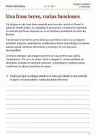 Vista previa - Hojas de trabajo - Eslogan, emoción e información cuaderno 3.º–4.º ESO - página 1