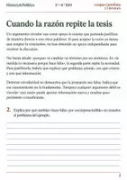 Vista previa - Hojas de trabajo - Argumentos circulares cuaderno 3.º–4.º ESO - página 1