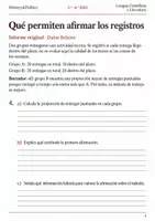 Vista previa - Hojas de trabajo - Interpretar datos y conclusiones cuaderno 3.º–4.º ESO - página 3