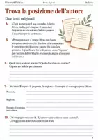 anteprima - Esercizi - Riconoscere una tesi compiti a casa e tempo libero – fascicolo di Italiano, III sec. I grado - Pagina 3