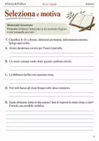 anteprima - Esercizi - Argomenti pertinenti il cortile condiviso – fascicolo di Italiano, III sec. I grado - Pagina 3
