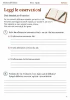 anteprima - Esercizi - Valutare un esempio biblioteca aperta più a lungo – fascicolo di Italiano, III sec. I grado - Pagina 3