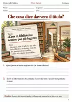 anteprima - Esercizi - Informazione affidabile – 5 fascicoli di Italiano, III sec. I grado - Pagina 1