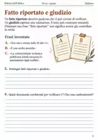 anteprima - Esercizi - Informazione affidabile – 5 fascicoli di Italiano, III sec. I grado - Pagina 2