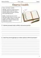 anteprima - Esercizi - Scrivere un manifesto per la biblioteca persuadere con rispetto – fascicolo di Italiano, III sec. I grado - Pagina 2