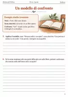 anteprima - Esercizi - Immagini e parole riconoscere contraddizioni – fascicolo di Italiano, III sec. I grado - Pagina 2