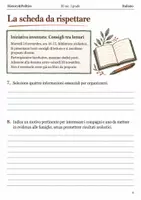 anteprima - Esercizi - Adattare il registro due destinatari, stessi fatti – fascicolo di Italiano, III sec. I grado - Pagina 3