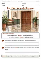 anteprima - Esercizi - Perché e perciò causa, conseguenza e ragionamento – fascicolo di Italiano, III sec. I grado - Pagina di copertina