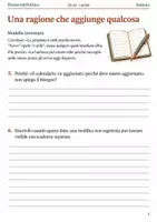 anteprima - Esercizi - Perché e perciò causa, conseguenza e ragionamento – fascicolo di Italiano, III sec. I grado - Pagina 2