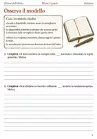 anteprima - Esercizi - Tuttavia e dunque scegliere il connettivo adatto – fascicolo di Italiano, III sec. I grado - Pagina 2