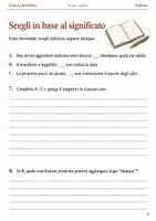 anteprima - Esercizi - Tuttavia e dunque scegliere il connettivo adatto – fascicolo di Italiano, III sec. I grado - Pagina 3