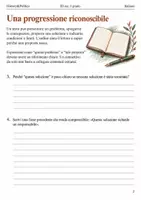 anteprima - Esercizi - Ordinare i paragrafi dal problema alla proposta – fascicolo di Italiano, III sec. I grado - Pagina 1