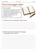 anteprima - Esercizi - Tesi contraddittorie riconoscere e correggere incoerenze – fascicolo di Italiano, III sec. I grado - Pagina 3