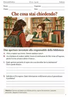 anteprima - Esercizi - Lettere, richieste e interventi – 5 fascicoli di Italiano, III sec. I grado - Pagina 1