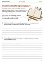 anteprima - Esercizi - Lettere, richieste e interventi – 5 fascicoli di Italiano, III sec. I grado - Pagina 2