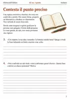 anteprima - Esercizi - Dalla polemica alla replica costruttiva – fascicolo di Italiano, III sec. I grado - Pagina 1