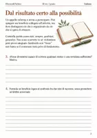anteprima - Esercizi - Rivedere un appello promesse e informazioni verificabili – fascicolo di Italiano, III sec. I grado - Pagina 1