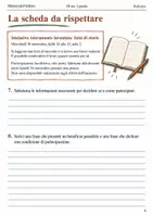 anteprima - Esercizi - Rivedere un appello promesse e informazioni verificabili – fascicolo di Italiano, III sec. I grado - Pagina 3