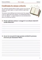 anteprima - Esercizi - Sintesi e giudizio critico – 5 fascicoli di Italiano, III sec. I grado - Pagina 2