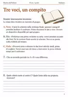 anteprima - Esercizi - Uso degli schermi confrontare tre posizioni – fascicolo di Italiano, III sec. I grado - Pagina 3