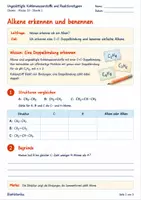 Vorschau - Stundenentwürfe - Ungesättigte Kohlenwasserstoffe und Reaktionstypen | Chemie Klasse 10 | Unterrichtseinheit mit Lernkontrolle - Seite 2