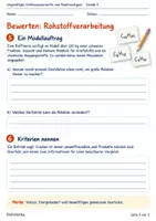 Vorschau - Stundenentwürfe - Cracken und Rohstoffverarbeitung | Chemie Klasse 10 | Arbeitsblätter mit Lösungen - Seite 3