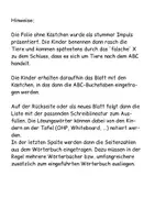 Vorschau - Arbeitsblätter - ABC der Tiere - Seite 1
