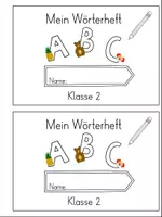 Vorschau - Arbeitsblätter - ABC Heftchen - Klasse 2 - Seite 2