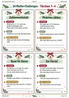 Vorschau - Stundenentwürfe - Mathezauber im Advent – 24 Türchen voller Knobelspaß für Klasse 4 - Seite 1