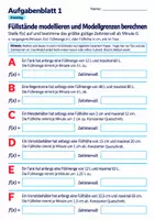 Vorschau - Arbeitsblätter - Füllstände modellieren und Modellgrenzen berechnen | Mathematik Klasse 8 Gymnasium | 10 Arbeitsblätter / Aufgabenblätter mit Lösungen als PDF - Seite 1