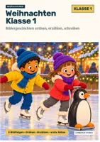 Vorschau - Arbeitsblätter - Weihnachten Klasse 1: Bildergeschichten ordnen, erzählen, schreiben - Seite 1