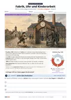 Vorschau - Stundenentwürfe - DenKIste Geschichte: Fabrik, Uhr und Kinderarbeit – KI-sichere Aufgaben (Kl. 8) - Deckblatt