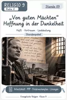 Vorschau - Arbeitsblätter - RELIGIO 9 – Von guten Mächten: Hoffnung in der Dunkelheit | Unterrichtspaket mit PPP, AB & Lösungen - Deckblatt