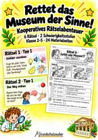Vorschau - Arbeitsblätter - Unsere Sinne - Materialpaket zu Sinnen und Wahrnehmung | Sachunterricht / Biologie | Klasse 2–5 - Seite 1