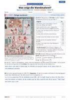 Vorschau - Arbeitsblätter - Ägypten – Wandmalerei untersuchen | GRATIS-Probe (Auszug) | KI-sichere Aufgaben Kl. 5/6 | DenKIste - Seite 2