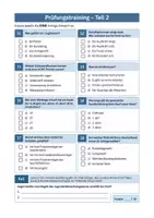 Vorschau - Arbeitsblätter - Prüfungsvorbereitung, Multiple Choice - Wirtschafts- und Sozialkunde Berufsschule, Test - Seite 3