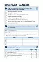 Vorschau - Arbeitsblätter - Bewerbung, Anschreiben, Lebenslauf - Deutsch Berufsschule, Aufgaben + Schreibwerkstatt - Seite 2