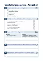 Vorschau - Arbeitsblätter - Vorstellungsgespräch, Rollenspiel - Deutsch Berufsschule, Aufgaben + Rollenkarten - Seite 2