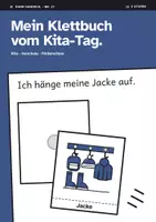Vorschau - Fördermaterial/Inklusion - Klettbuch Mein Tag in der Kita: Nr. 4 in 3 Stufen | Autismus - Deckblatt