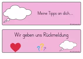 Vorschau - Präsentationen/Tafelbilder - Feedback Präsentation - Deckblatt