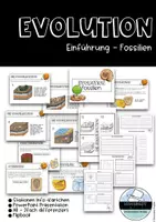 Vorschau - Stundenentwürfe - Evolution - Einführung Fossilien - Deckblatt