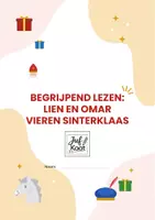 Voorbeeld - Begrijpend lezen derde leerjaar: Lien en Omar vieren Sinterklaas - Voorblad