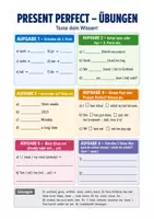 Vorschau - Arbeitsblätter - Present Perfect – Spickzettel & Übungen Englisch Grammatik - Seite 2