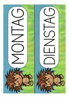 Vorschau - Präsentationen/Tafelbilder - Igel / Igelklasse Tagestransparenz und Tafelkalender - Seite 1
