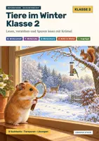 Vorschau - Arbeitsblätter - Tiere im Winter Klasse 2: Sachtexte, Winterschlaf, Tierspuren, mit Lösungen - Seite 1