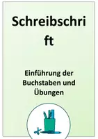Vorschau - Arbeitsblätter - Schreibschrift - Einführung der Buchstaben und Übungen LA - Seite 1