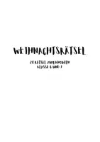 Vorschau - Arbeitsblätter - Weihnachtsrätsel Klasse 6 7 - Seite 1